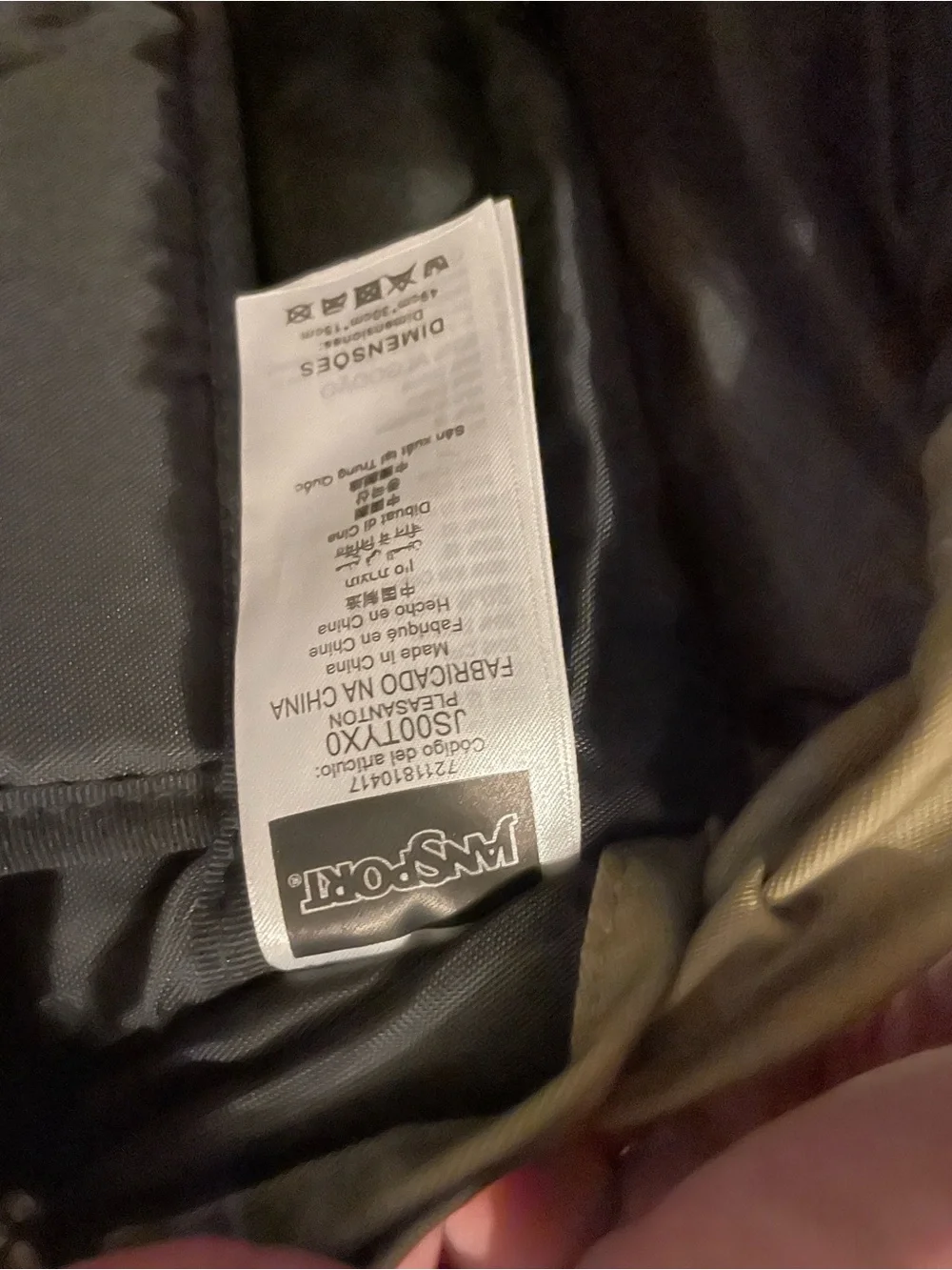 JanSport RARE Skip Yowell Collectors Pleasanton Backpack